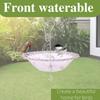 Durability Outdoor Hanging Hummingbirds Feeders Rustproofed Stainless Steel Easy Setups For Balcony