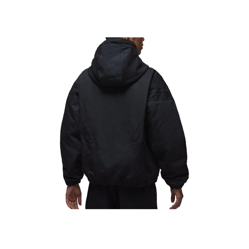 Jordan Flight Woven Loose Lightweight Casual Hooded Zip Cotton Jacket Men Jackets HV1849-010