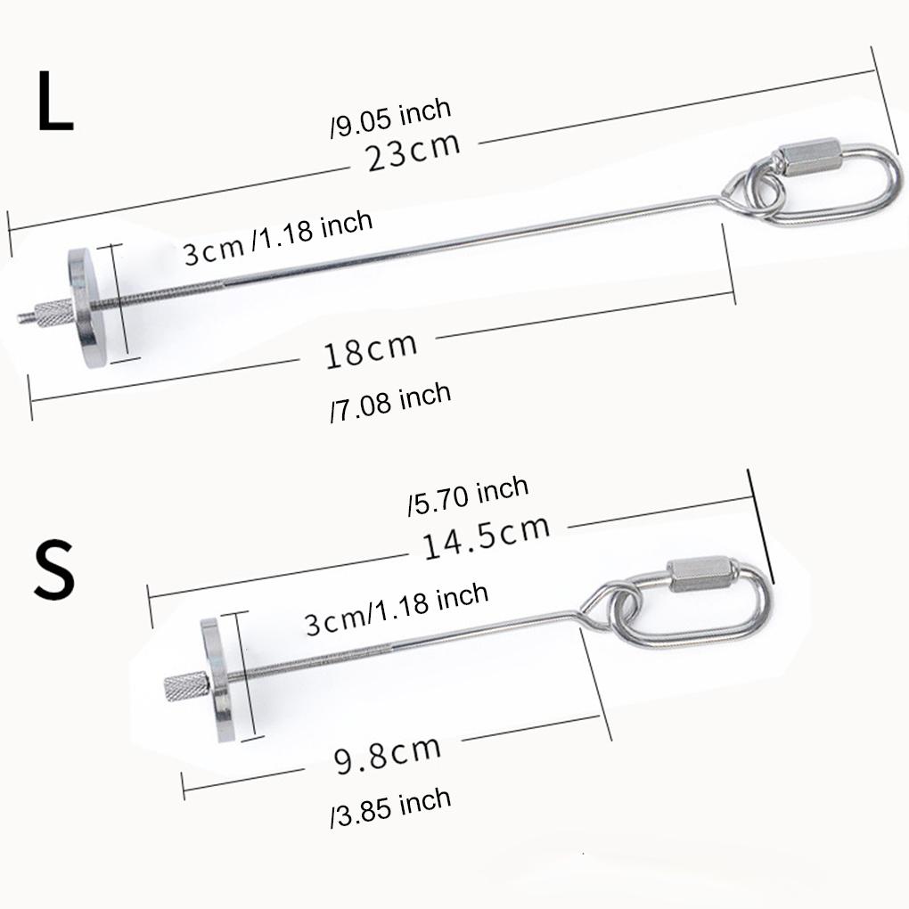 2Pcs Parrot Pet Hanging Skewer Feeder Fruit Holder Food Stick Portable Birds Foraging Toy Parrots Cockatoo Cage