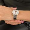 Jacqueline Series Women's Quartz Watch with Sun and Moon Phase Display Elegant Design ES5164