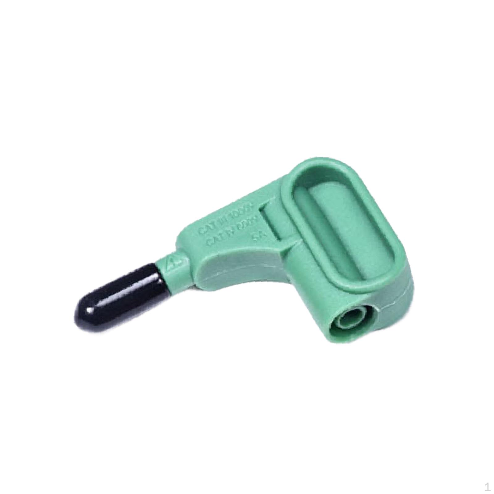 

4mm Banana Plug Connectors Quick Connect ,Universal, Multimeter Accessories Tools for зелений