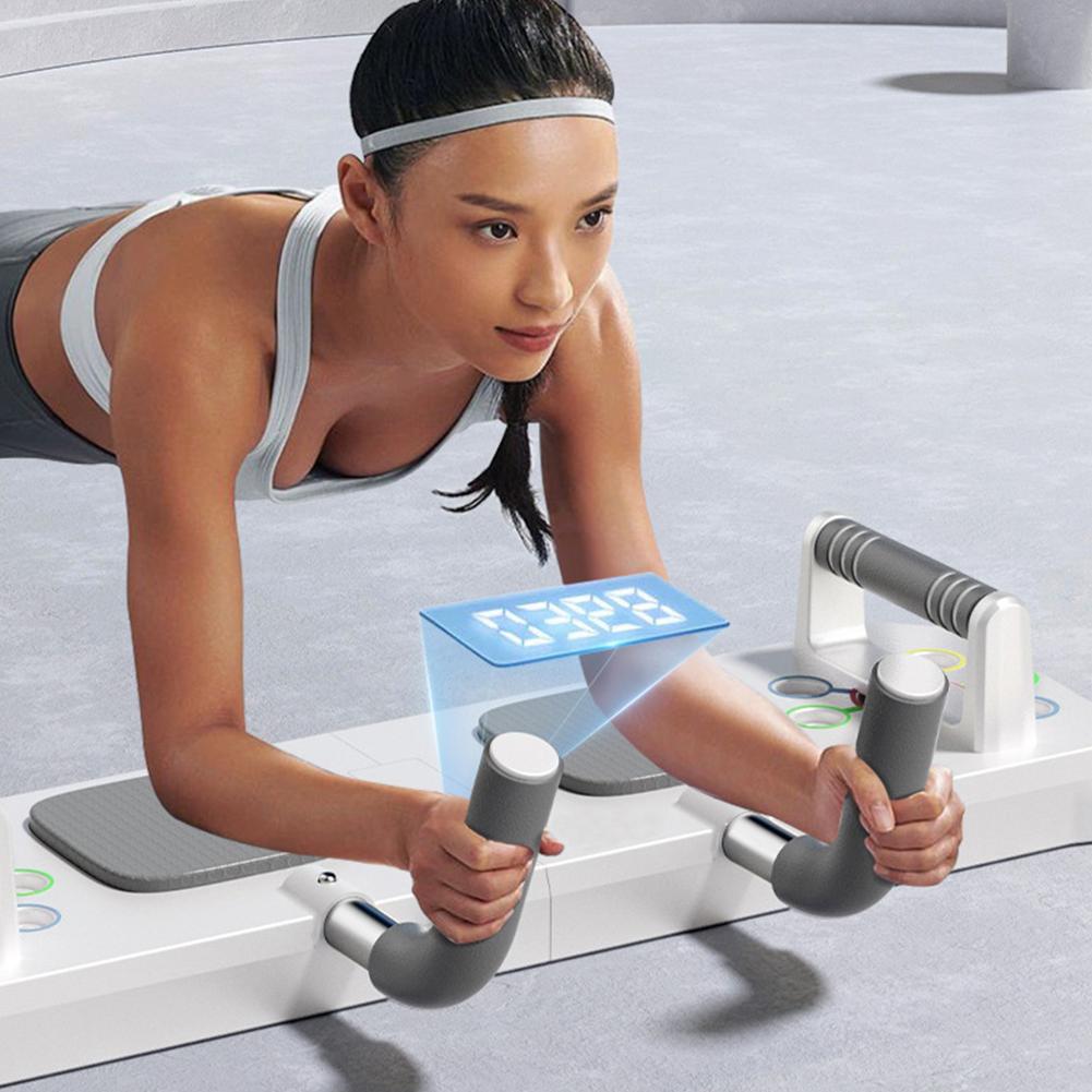 Push Up Stand Flat Support Trainer for Chest and Abdominal Muscles, Multifunctional Household Fitness Equipment Auxiliary Board