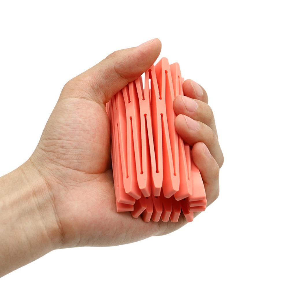 2pcs Foldable Silicone Coaster Non-slip Flexible Cup Mat Space-saving High Temperature Resistant Pot Handle Cover Bowl