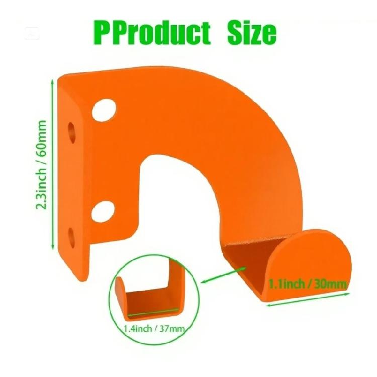Chainsaw Wall Mount Holder Heavy Duty Chainsaw Hook Wall Mount Rack Garden Power Tool Organizer Hanger