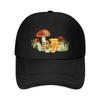 Vintage Mushroom Baseball Cap Brand Unisex Cap Cosplay Unique Hats Fishing Caps Unisex Golf Unisex Womens