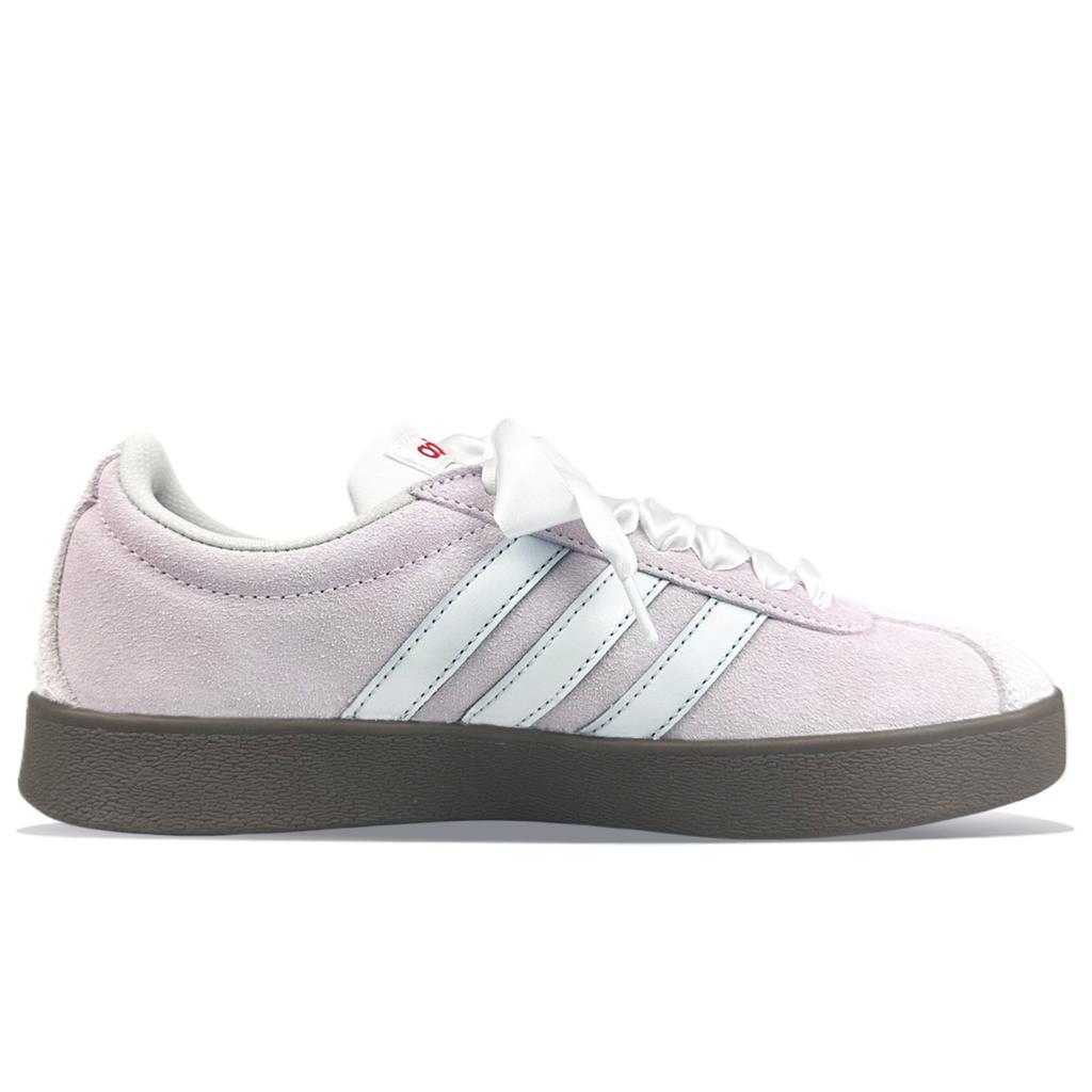 Adidas Slip Resistant Abrasion Resistant Slip Resistant Abrasion Resistant Low top Skateboard Shoes White Pink HQ1802(Team401-)