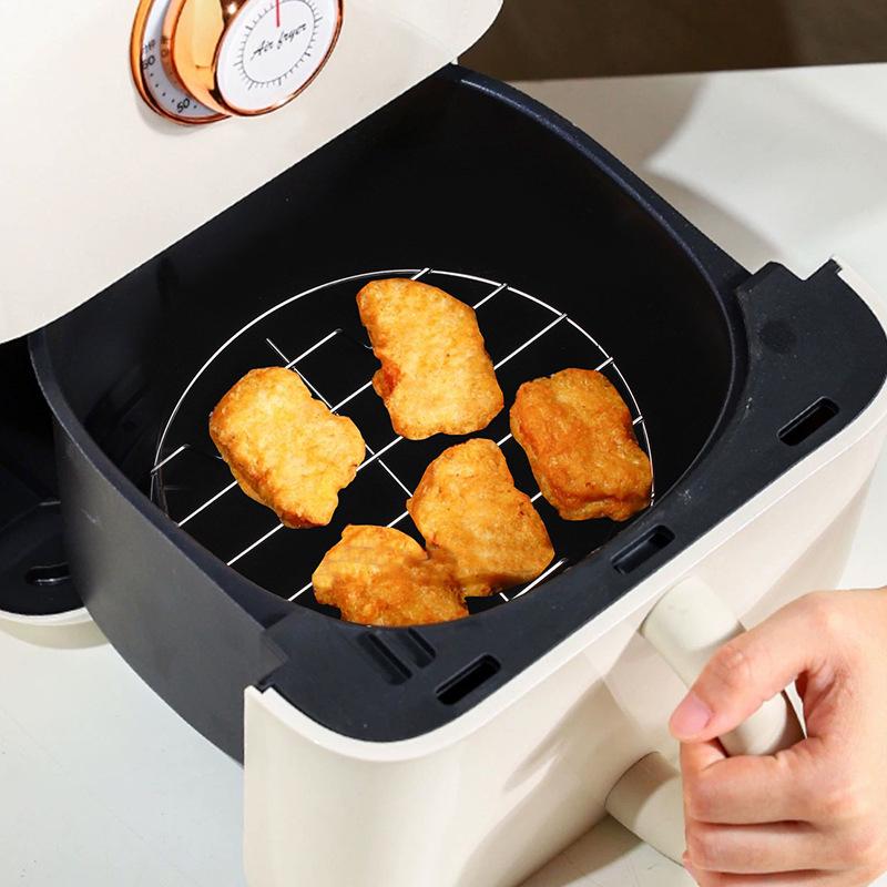 304 Stainless Steel Double-Layer Grill Skewers for Air Fryer
