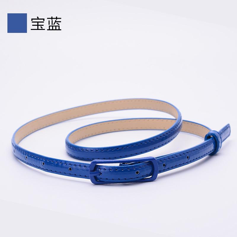 Riem Candy pu Leer Heldere Riem Dames Decoratieve Fijne Lederen Riem 105CM beige