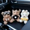Schattige Beer Auto Decoratie, Cartoon Dashboard Ornament, Zachte Accessoires voor Auto Interieur Styling Cadeau