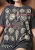 Seashells Vintage Marine Life Nautical Comfort Colors® Tshirt, Ocean Nature Metallic Bronze Patina Coastal Beach Underwater Bootleg Tee