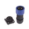 1Pcs 50A Energy Lithium Electric Bicycle Male Female Charging Port M23 2+1+5 Battery Connector Motorcycle Charger Plug Socket