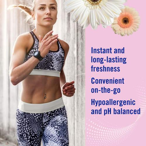 Vagisil Odor Block Daily Freshening Wipes for Feminine Hygiene in Resealable Pouch, Gynecologist Tested & Hypoallergenic, 20 count (Pack of 1)