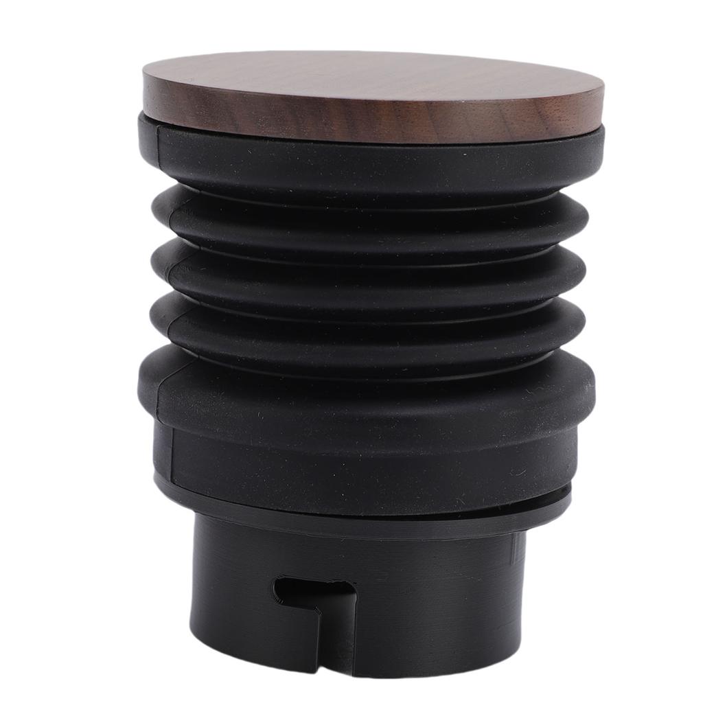 Single Dose Hopper with Bellow Fit for Gemilai 9015C Coffee Grinder Silicone Wood Blowing Bean Bin Accessories