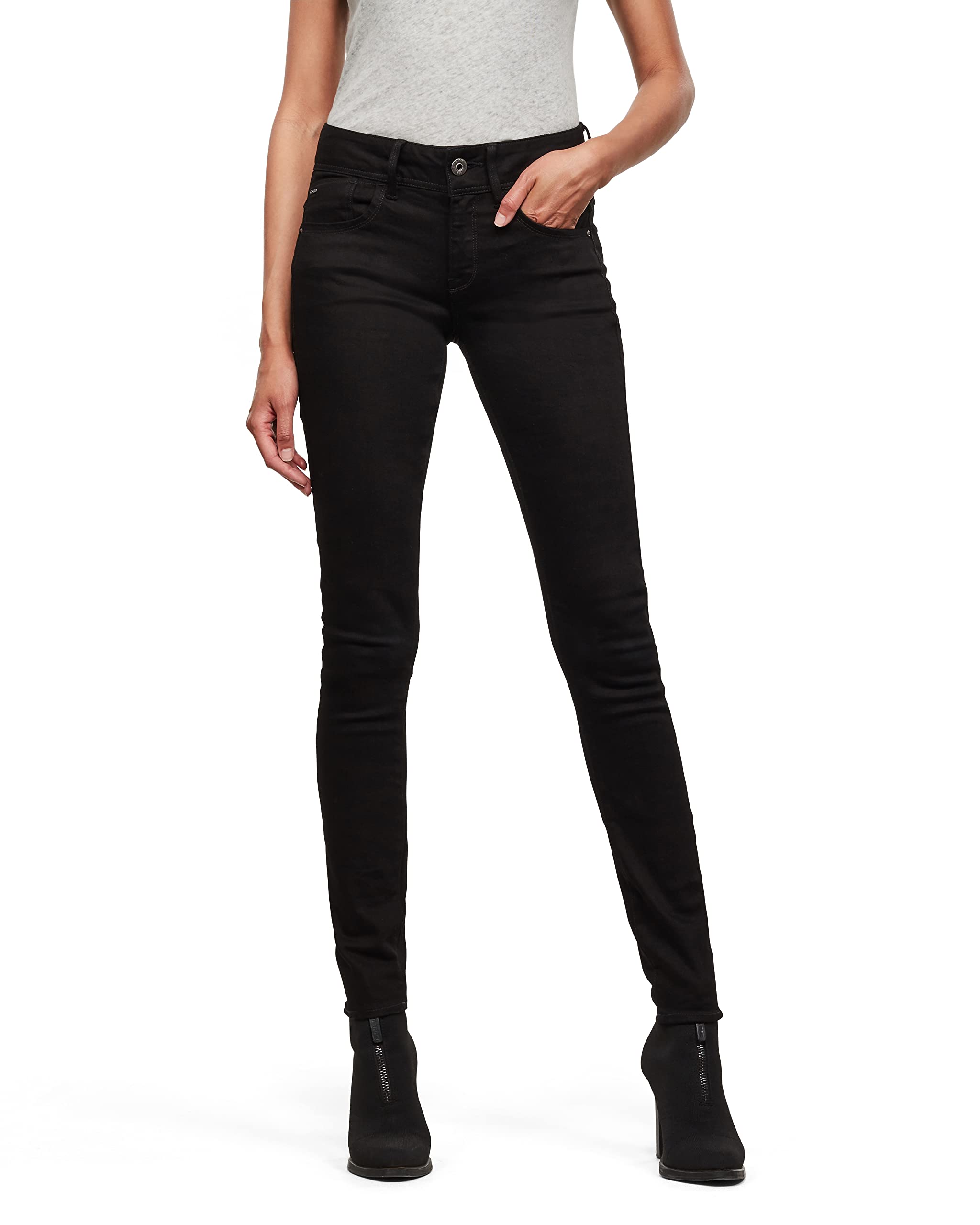Джинсы G-Star RAW Lynn Mid Skinny Женские D06746-C621-A810-W27/L32