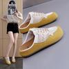 Fashion Summer Women's Shoes Fashion BaoTou Half Slippers Mesh Breathable Casual Shoes Walking Flat Slippers for Women Non Slip sneakers