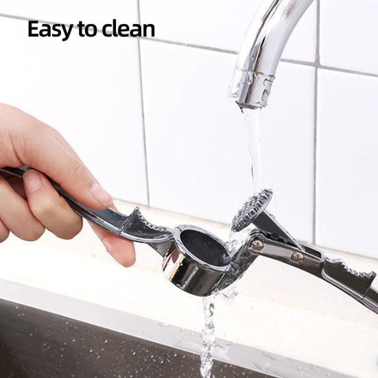 Manual Garlic Press Heavy Duty Ginger Crusher Masher with Ergonomic Handle Efficient Garlic Press Tool for Home Cooking