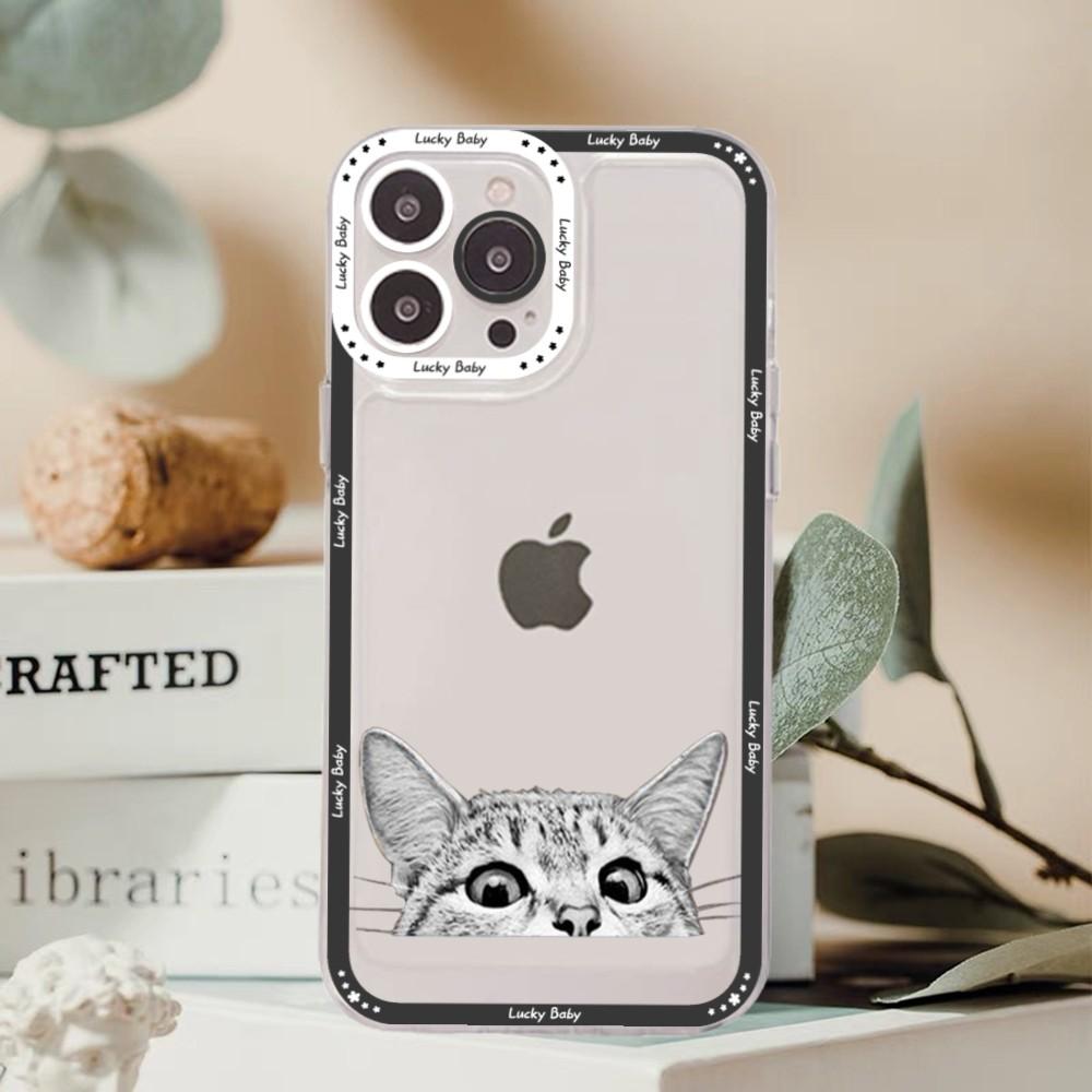 Cute Funny Pet Dog Cat Head Phone Case For Redmi 7 8 9 A For Redmi Note 5 7 8 9 10 11 Pro Max 4G 5G Funfas