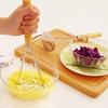 Potato Masher Non-slip Handle Cooking Stainless Steel Large Round Press Plate for Vegetable Fruits for Home