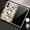 Halloween Pumpkin Lantern Case For Samsung Z Fold 8 Ultra 7 6 5 4 Luxury Plating Leather Skin Phone Cover For Galaxy Z Fold8 Fold7 Fold6 Fold5