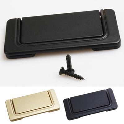 Modern Invisible Door Knob Cupboards Wardrobes Drawers Aluminum Alloy Handles Hidden Invisible Door Knob