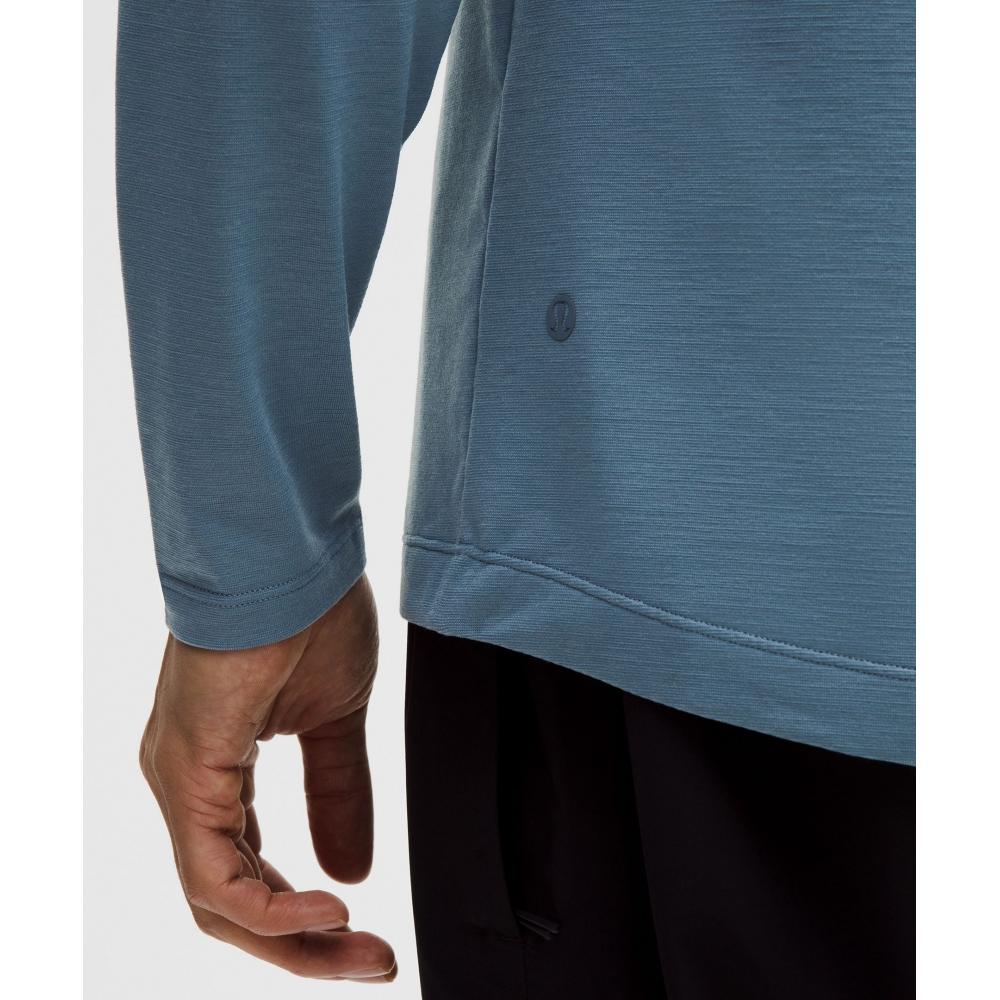 Lululemon Evolution Long Sleeve Polo Shirt Steel Blue