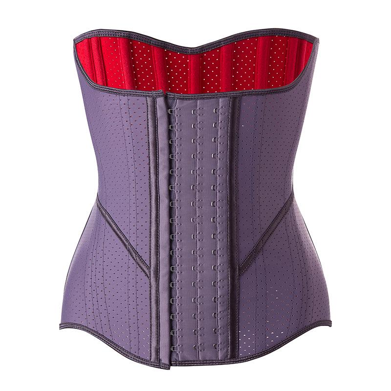 

Фиолетовый двухслойный латексный пояс для формирования талии для женщин XXL фиолетовый