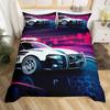 Halloween Skull Pattern Three-Piece Quilt Cover 3D Digital Printing Bedding Set Bed Cover