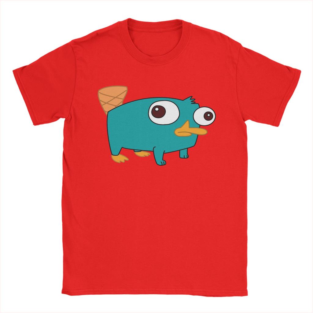 Agente Perry the Platypus Cute Meme T Shirt Men 100 Cotton Funny TShirt Crew Neck Tee Shirt Short Sleeve Tops Original