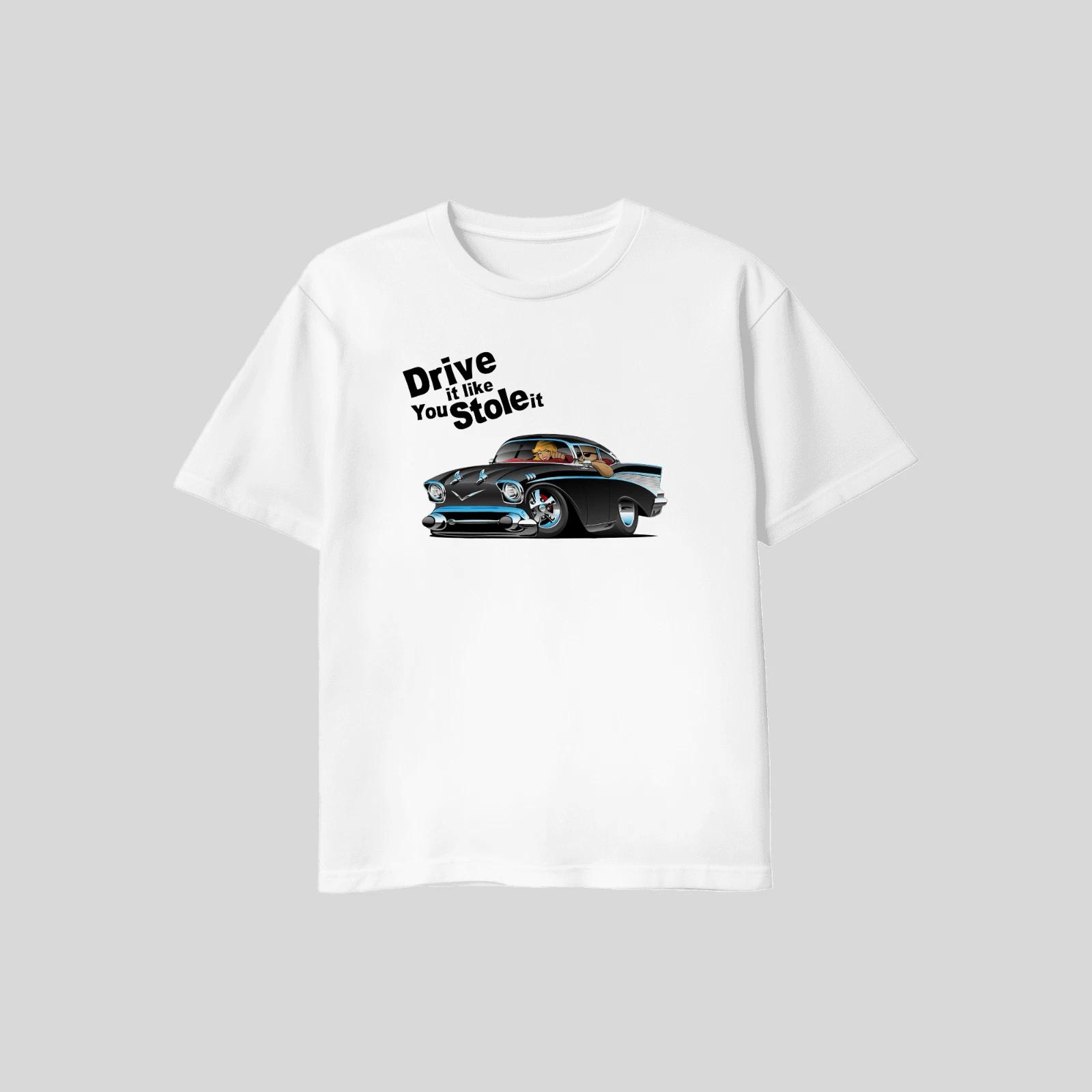 Men s and Women s T-shirts Chevrolet Bel Air Drive It Like You Stole It S
