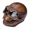Máscara de Crânio de Látex para Halloween - Cabeça Inteira
