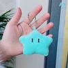 Plush Star Keychains Cute Smiling Star Keyrings Girls Sweet Car Keychains Star Doll Keychains Car Keys