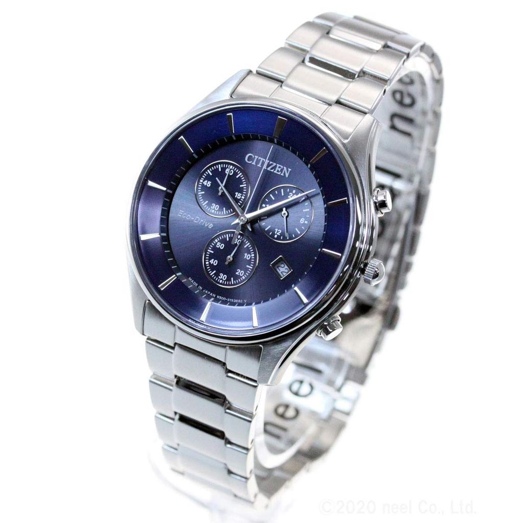 CITIZEN COLLECTION Thin Chronograph Watch Eco-Drive AT2360-59L Men's
