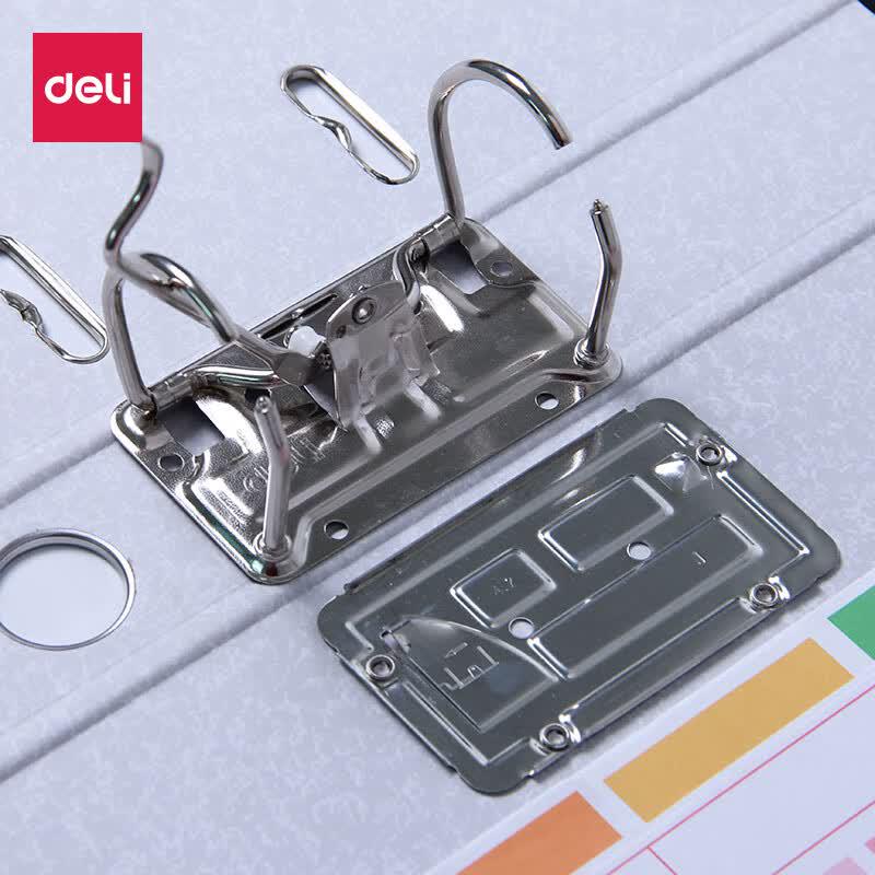 Deli 5463 A4 2-Hole Clip File Folder