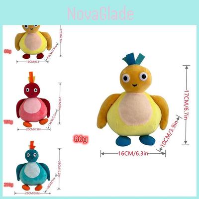 Fun And Educational Twirlwoos Animated Plush Toy Cartoon Bird Figurine For Kids Customizable Design