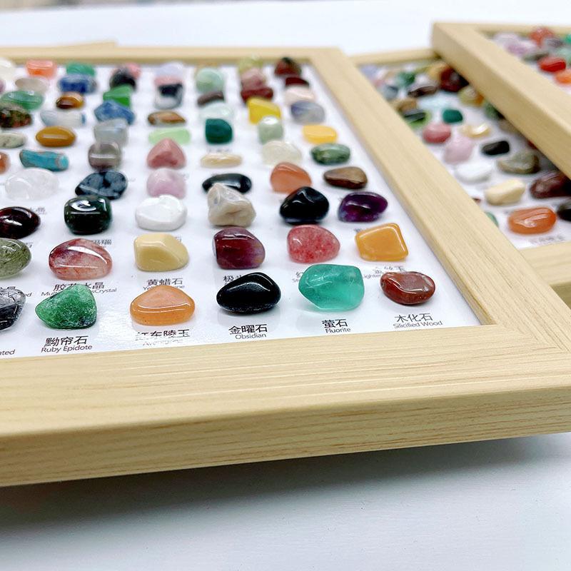 80 Kinds Of Natural Mineral Ores Specimens: Crystal, Agate, Fluorite, Etc. For Home Decoration Gifts For Relatives And Friends