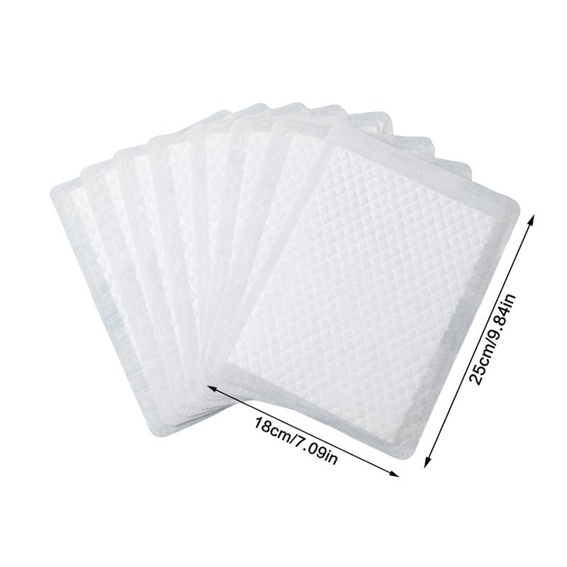 10Pcs Back Sweat Absorb Pads Summer Anti-Sweat Shield for Men Women Disposable Deodorant Patch 70A