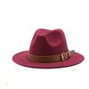 Black Woolen Top Hat Jazz Hat