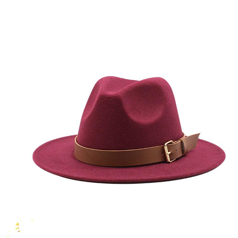 Black Woolen Top Hat Jazz Hat