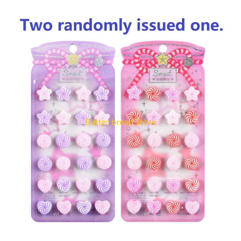 W89C 3D Sticker Cartoon Sticker Tiny Handcraft Sticker Reusable Tiny Patches for Water Bottle, Notebook, Scrapbooking