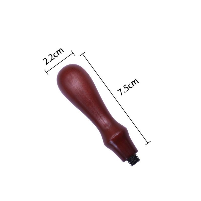 1Pc Retro Wood Color Just Handles Wax Seal Stamp Wood Handle Without Head Portable Mini Diy Seal Tool Post Gifts Decorative