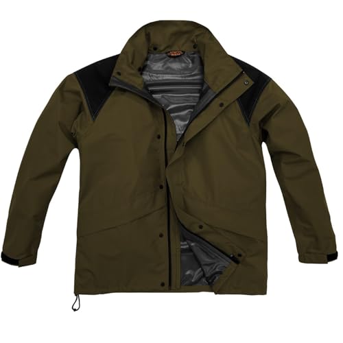 Koshin Rubber B-1300 ODR Atmungsaktiver Leichter Regenschutzanzug, Khaki, LL