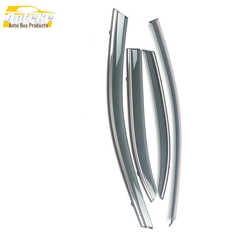 09-13 Spirior 3D Stainless Steel Rain Guards Trim Decoration