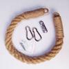 Yousheng Twine Toilet Roll Holder Wall-Mounted Toilet Paper Holder Rustic Twine Rope Paper Roll Dispenser for Bathroom Organization