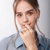 Vintage Opal Rings For Women Man Stainless Steel Sun Rings Moonstone Ring Accessories Jewelry Gift Best Friend Mom Bijoux Size 7