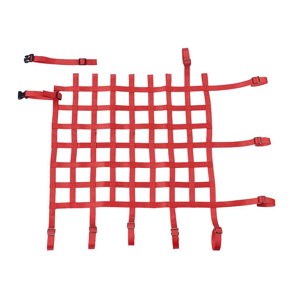 Racing Car Window Net Universal Auto Window Net Rectangle Safety Net Equipment Nylon Webbing For Race Sports