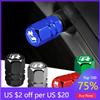 VW GTI GOLF 2026 Hot For VW VOLKSWAGEN 4Pcs 3D Metal Car Tire Valve Caps Wheel Dust Cover For R Volkswagen CC R-Line Beetle Tigu