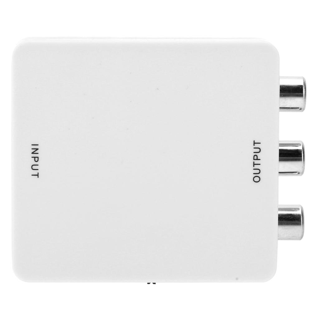 to AV Converter Box Video   AV CVSB L Celsius R 1080P  2AV Adapter HDTV