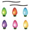 Christmas Magnet Reflective Bulb With Magnetic Strip Refrigerator Car Garage Door Festive Atmosphere Christmas Decor New Things