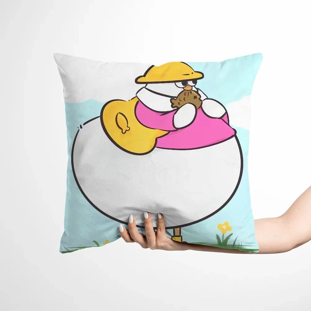 

Наволочки Чехол для подушки Наволочки Декоративные подушки для кровати Двусторонняя печать Короткий плюш 66x66cm фиолетовый