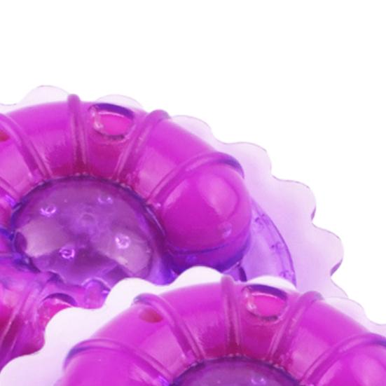 1 pár vibrátorů na bradavky Nedráždivá měkká guma Silný stimul Sponky na odsávání prsou Dámská erotická hračka Produkty pro dospělé